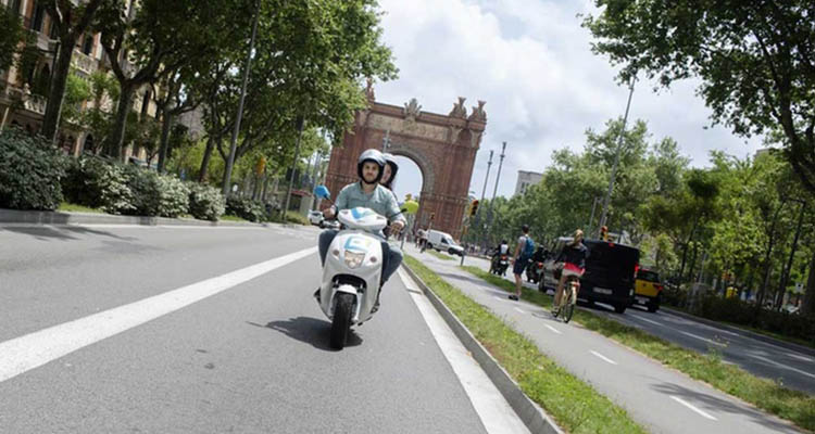 Motosharing, el nuevo alquiler de motos por minutos